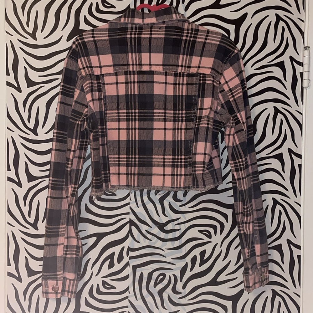 Pink plaid jacket 🩷 - Picture 7 of 10